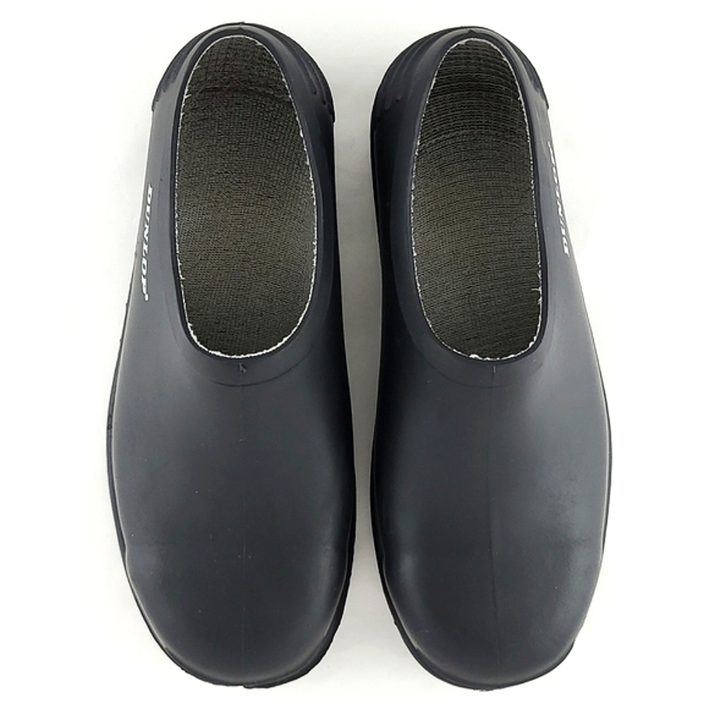 DUNLOP Unisex Black Garden Wellie Rubber Waterproof Shoes Size 37 - Picture 3 of 15
